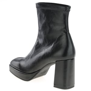 Miss Elastic - 77030 Platform Ankle Boots - Black 2